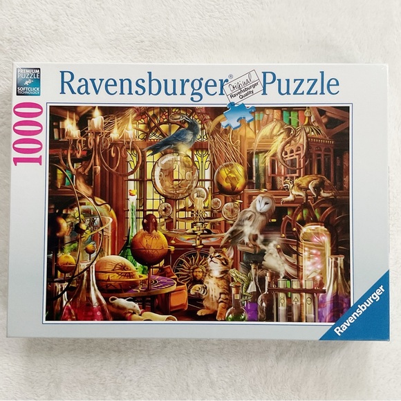 Ravensburger Merlin’s Laboratory (2018) 1000 Piece Puzzle NWT - Picture 1 of 5